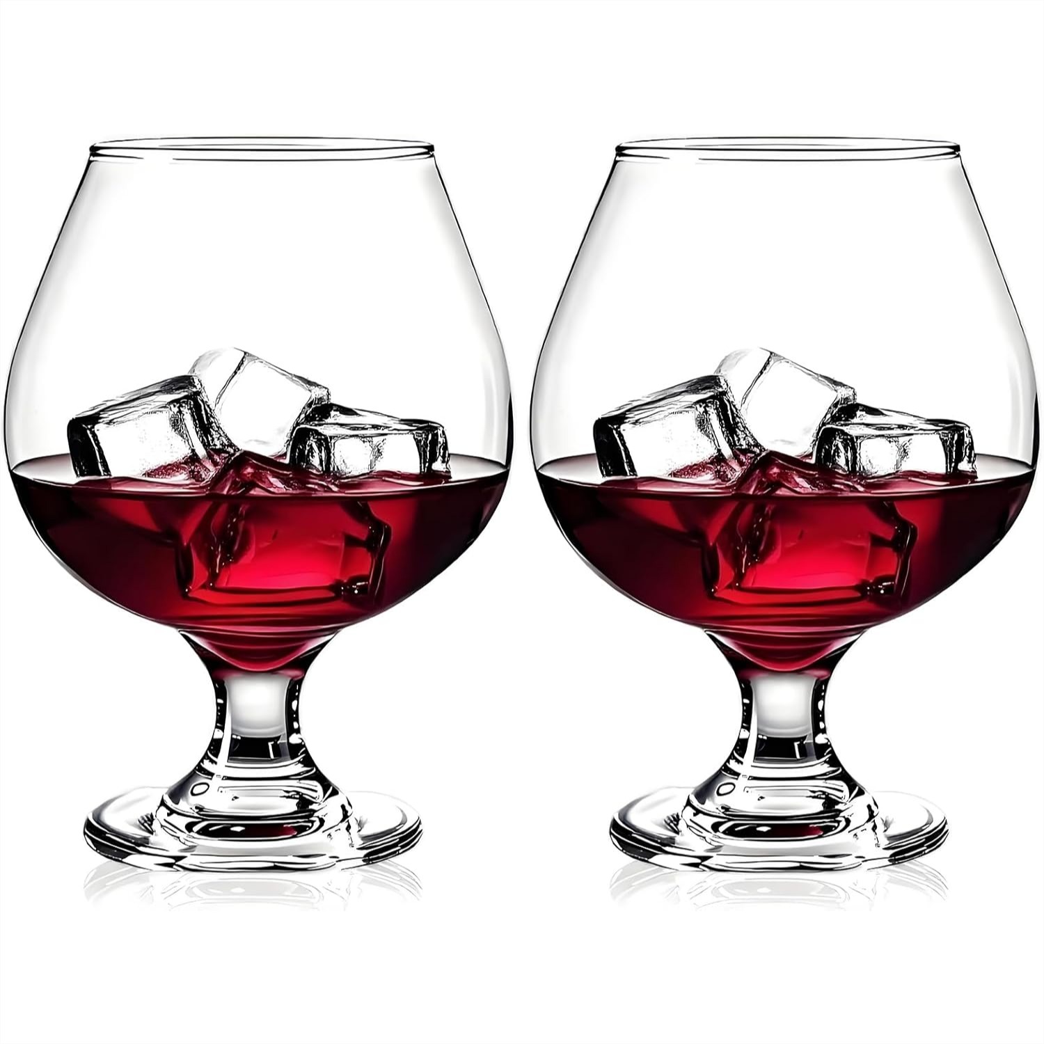 Wine Beer Images - Cognac Glasses Set of 2 -