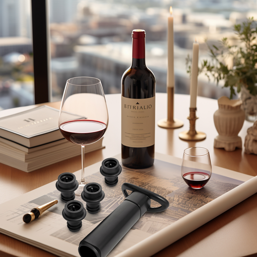 Wine Stopper Vacuum - WOTOR Wine Stoppers ABS Plastics Manual