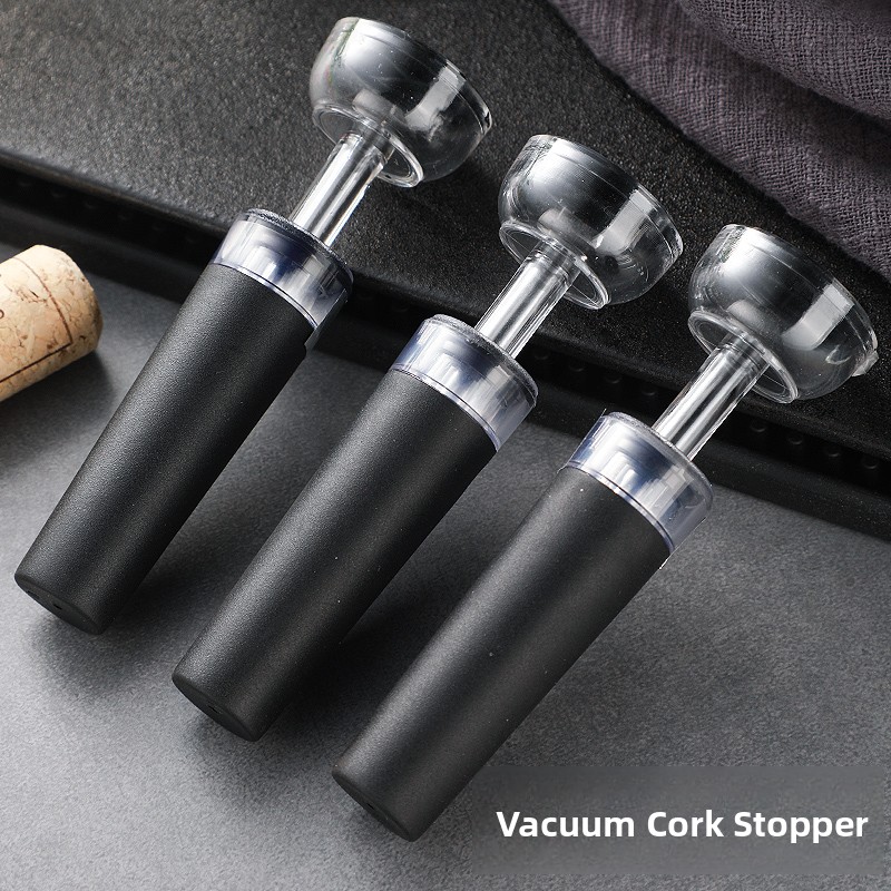 Wine Stopper Vacuum - Food ade Silicone Pull out Vacuum