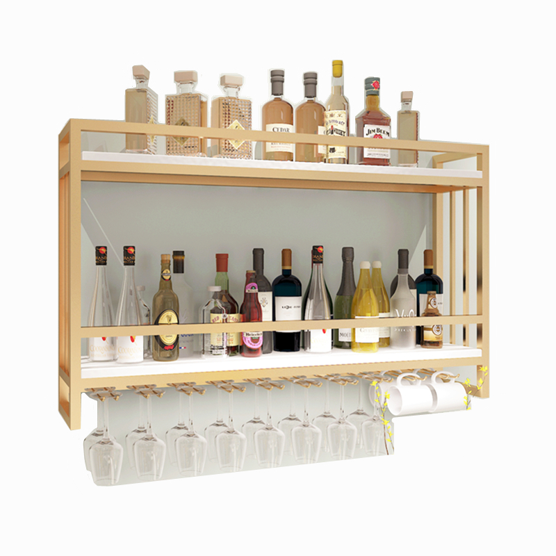 Wine Beer Liquor - Cellar Metal Wine Rack Cabinet Wall