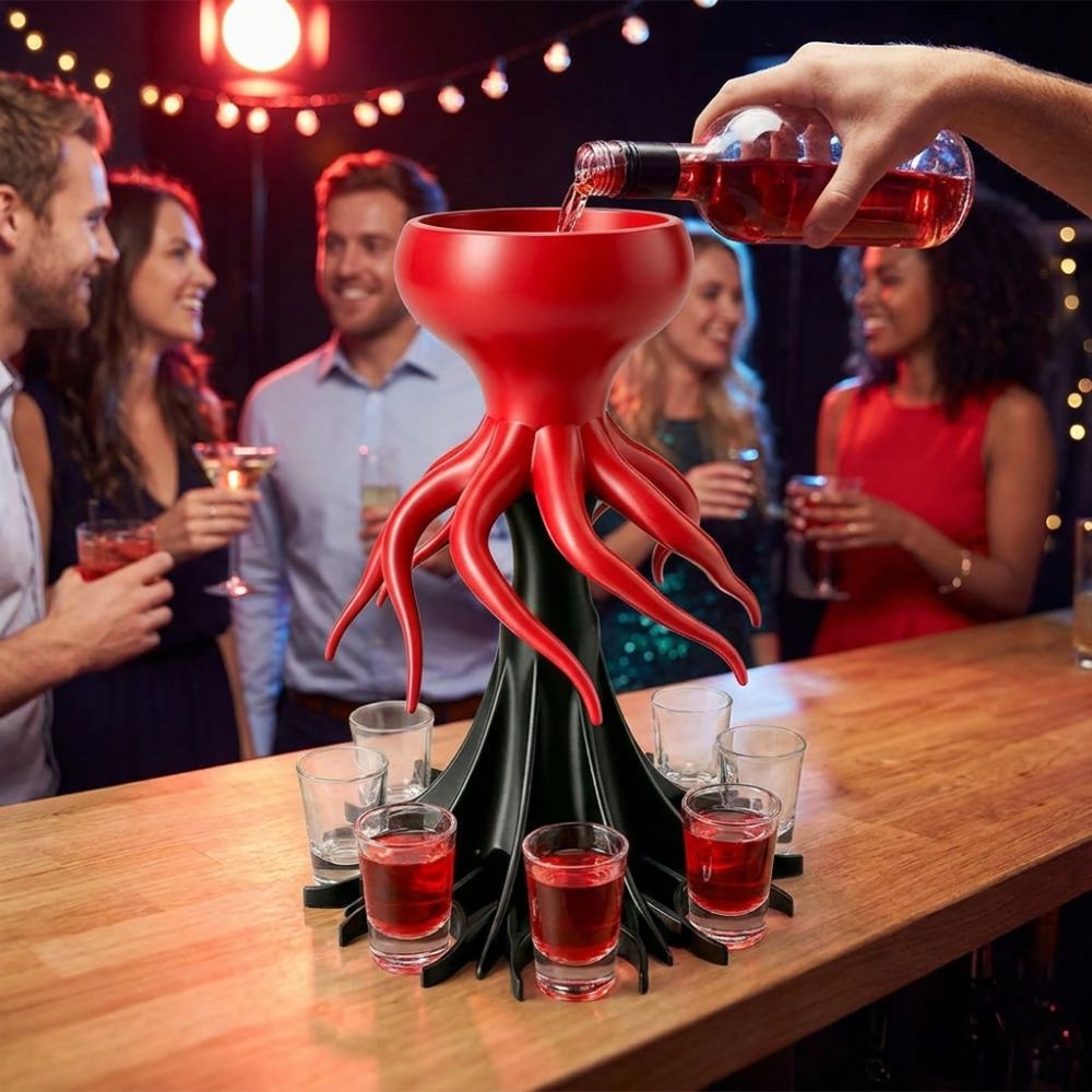 Wine Beer Liquor - 8 Holes 3D Printing Wine Distributor