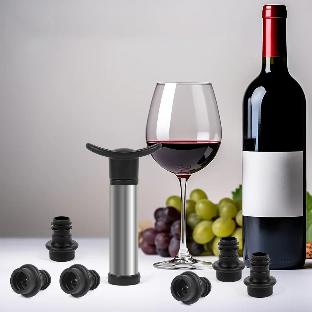 Wine Stopper Vacuum - Wine Saver Pump Vacuum Wine Bottle