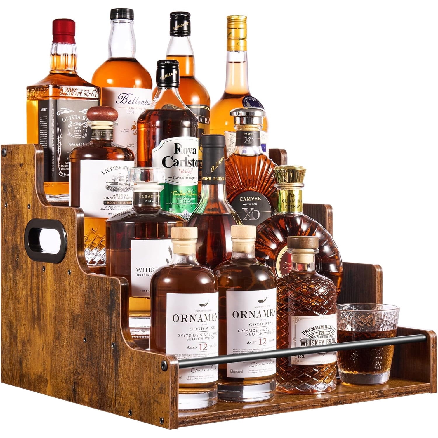 Wine Beer Liquor - Liquor Bottle Display Shelf, Coffee Syrup
