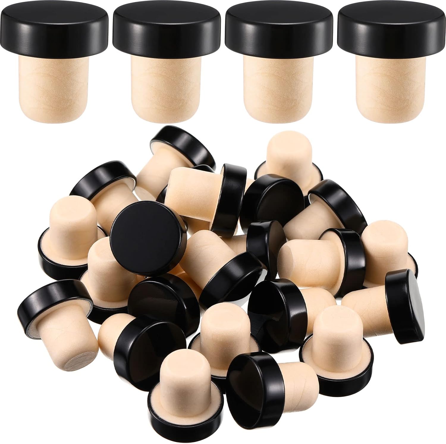 Wine Beer Images - Reusable T-Shaped Wine Bottle Stoppers with