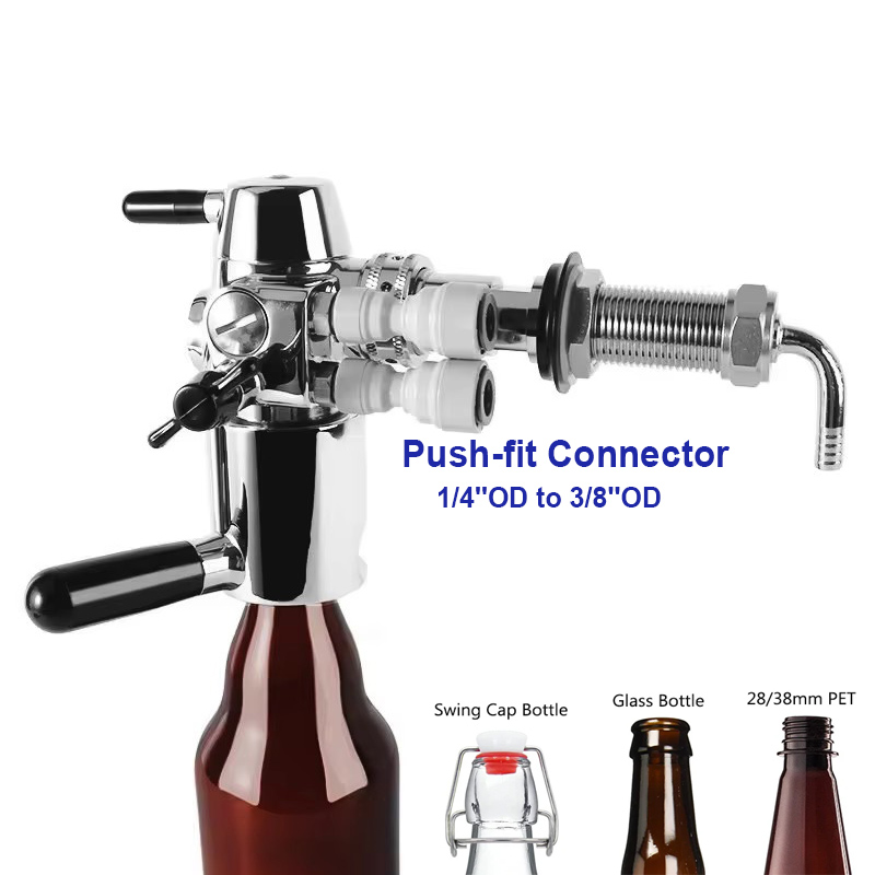 Wine Beer Spirits - No Foam Beer Bottle Filler &