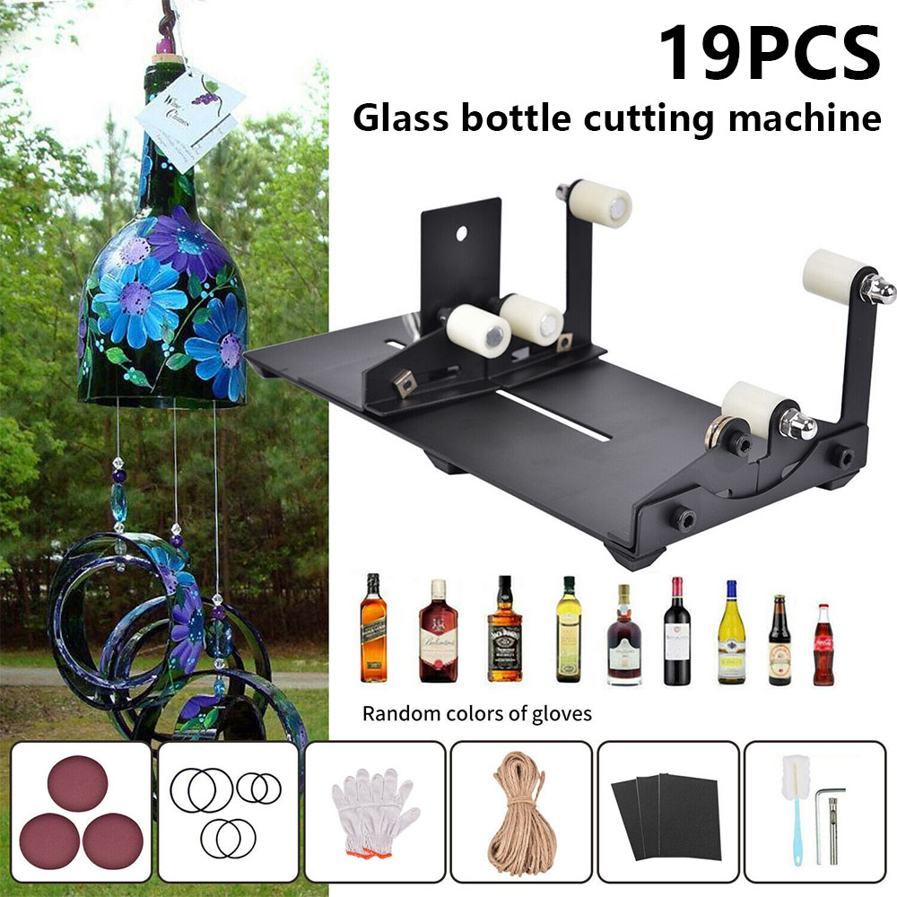 19Pcs Glass Bottle Cutter Tool - Wine Beer Spirits reseña y precio
