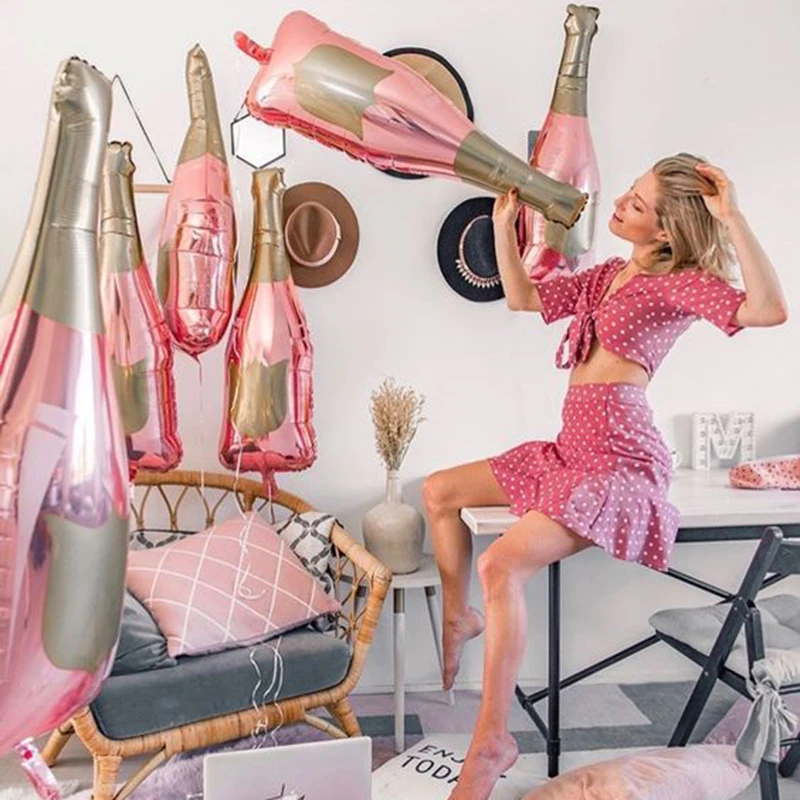5pcs Large Bottle Balloons Adu - Wine Beer House reseña y precio