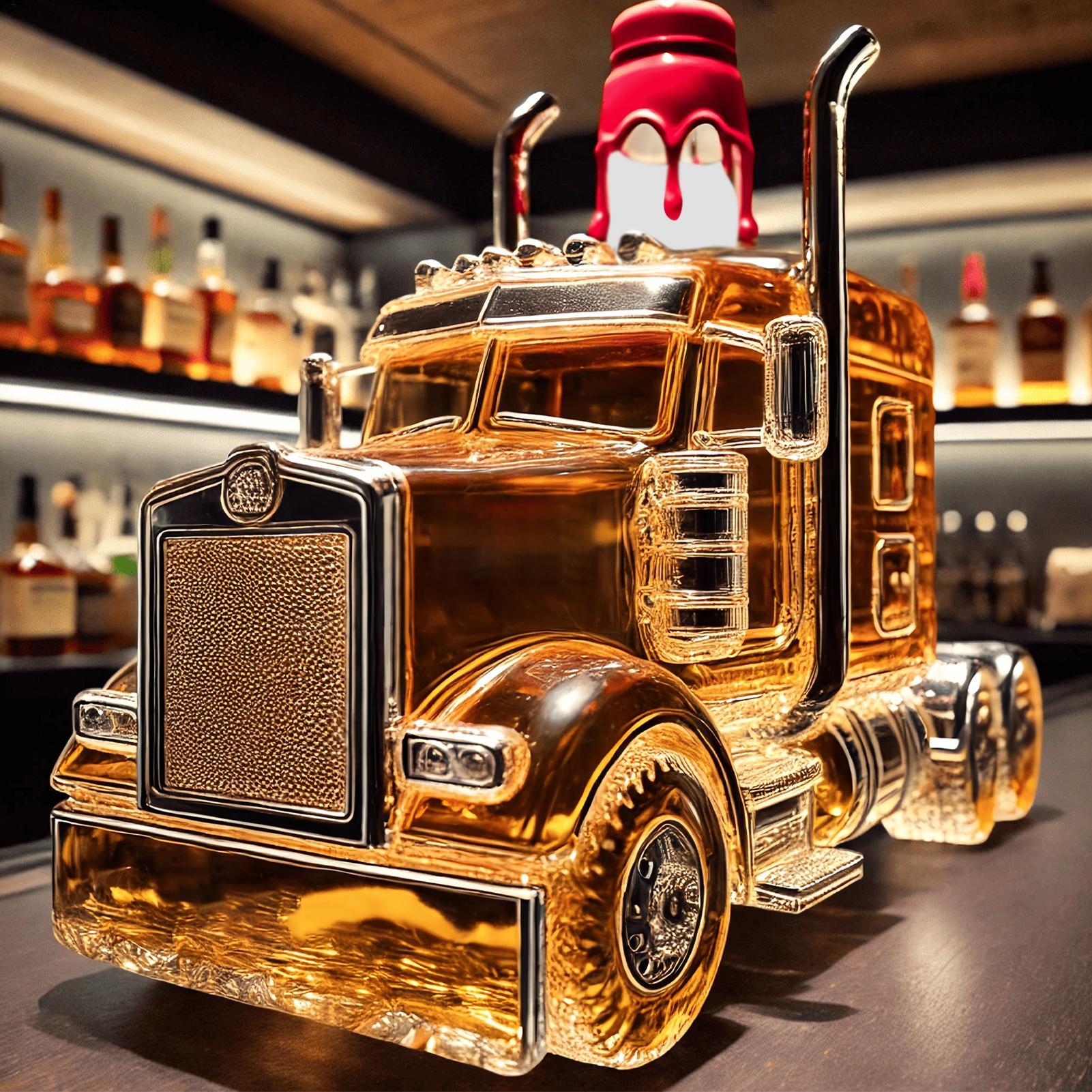 Wine Decanter Half Truck Bourb - Wine Beer Liquor reseña y precio