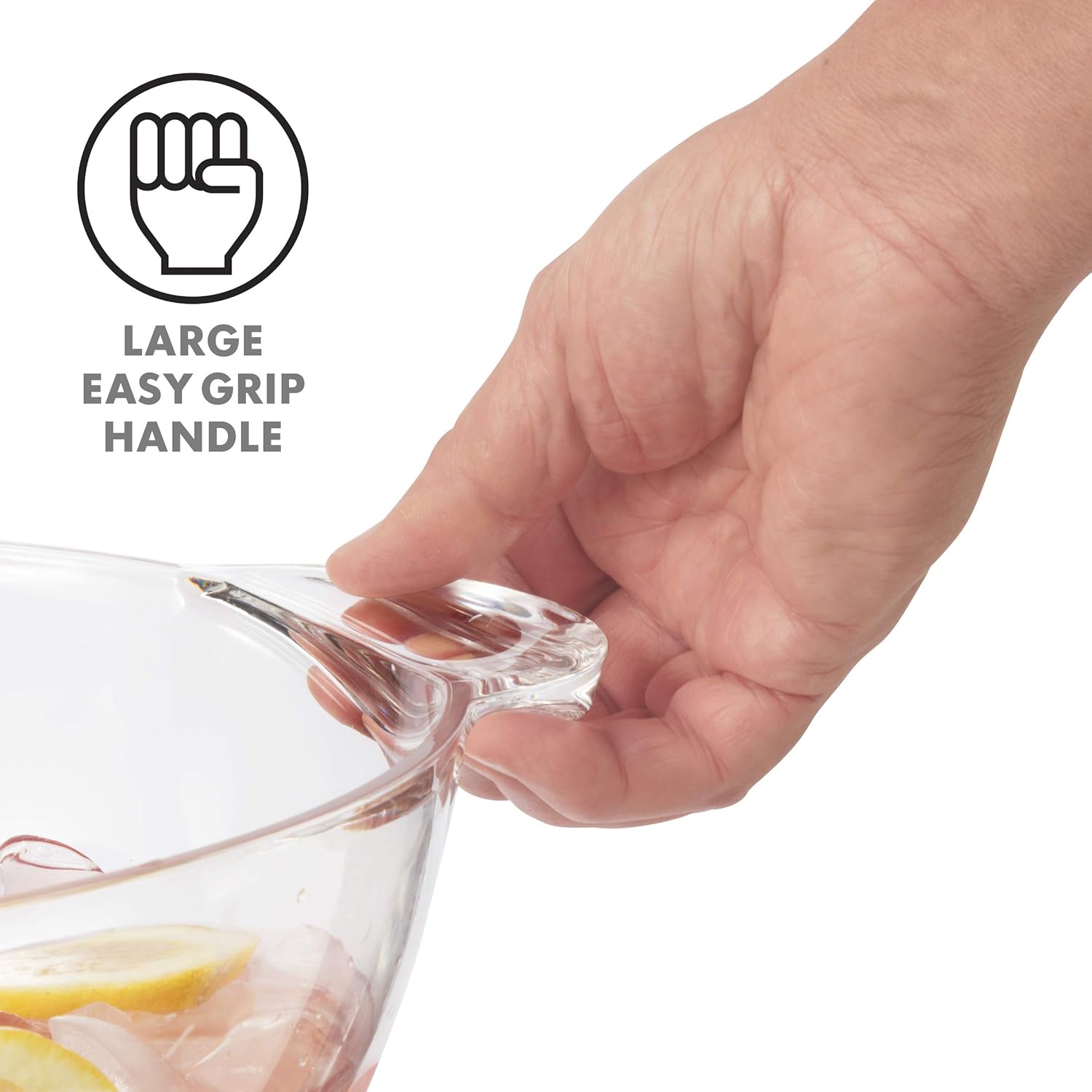 Clear Acrylic Party Tub with H - Wine Beer Images reseña y precio
