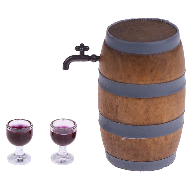 Mini Wooden Red Wine Barrel Mi - Wine Beer House reseña y precio