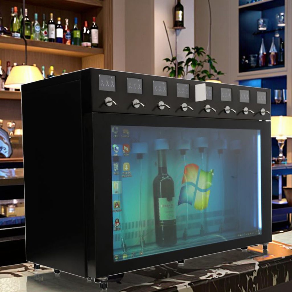 8 Bottles bar Cooler Electric  - Wine & Beer Unlimited Spirits reseña y precio