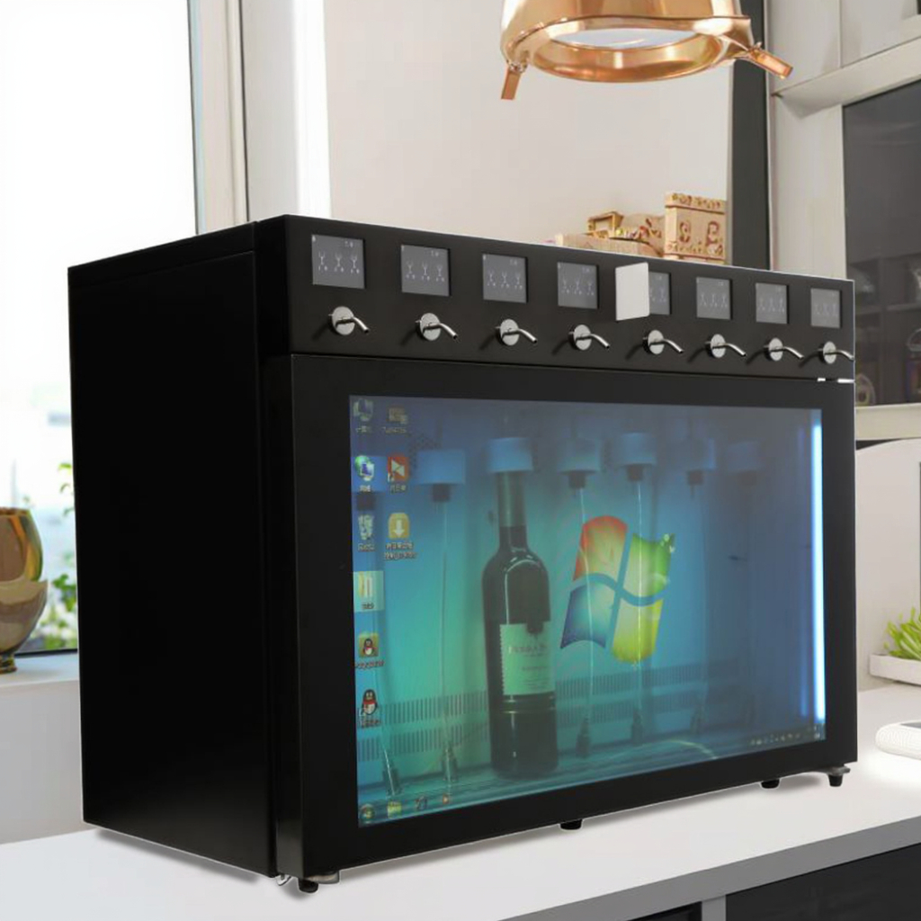 8 Bottles bar Cooler Electric  - Wine & Beer Unlimited Spirits reseña y precio