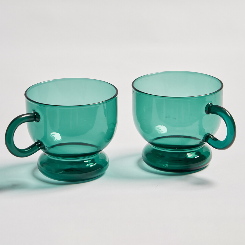 2PC Nordic glass coffee cup mi - Wine Beer House reseña y precio