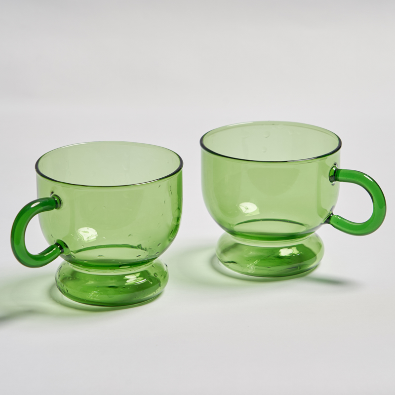 2PC Nordic glass coffee cup mi - Wine Beer House reseña y precio