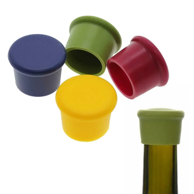 Flexible Silicone Bottle Stopp - Wine Beer House reseña y precio