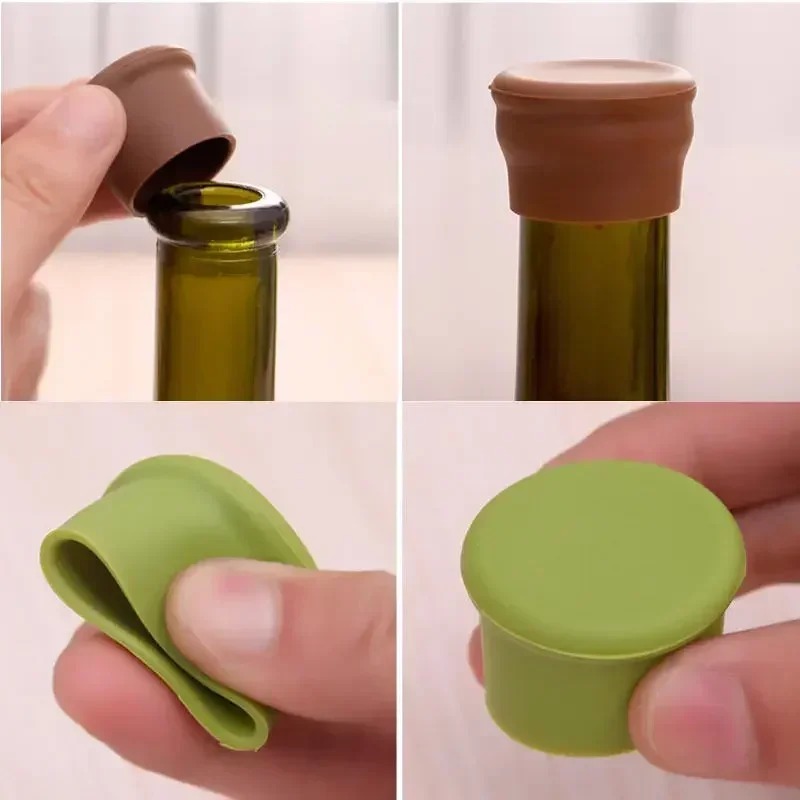 Flexible Silicone Bottle Stopp - Wine Beer House reseña y precio