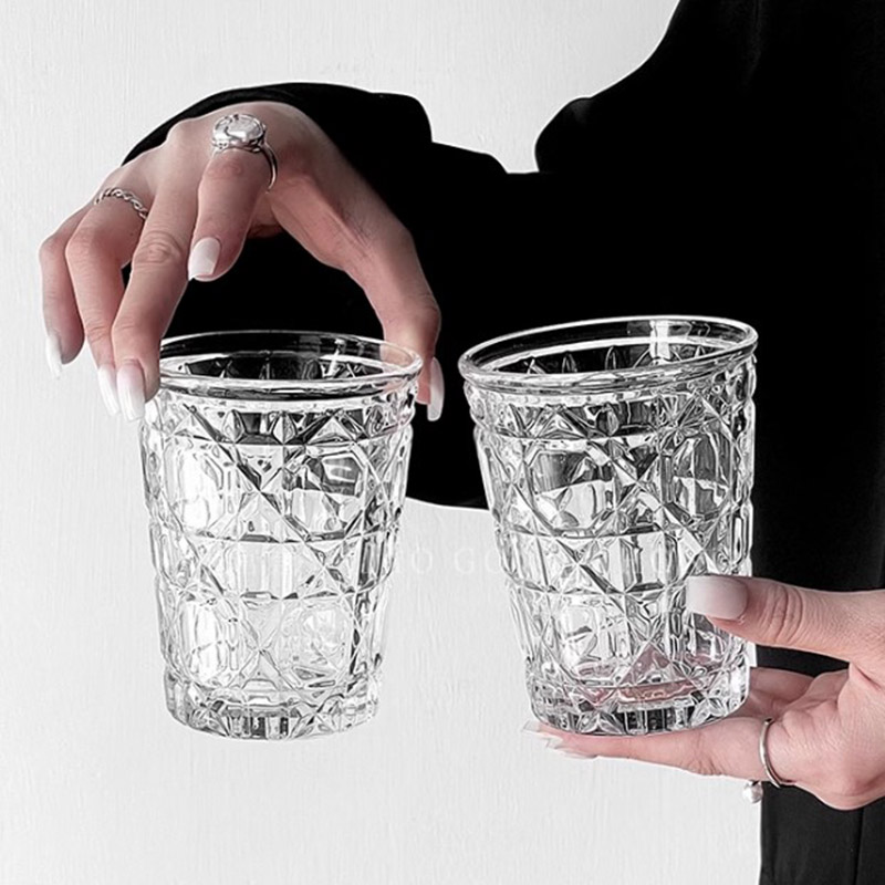 2pcs 310ml Vintage Diamond Pat - Wine Beer Liquor reseña y precio