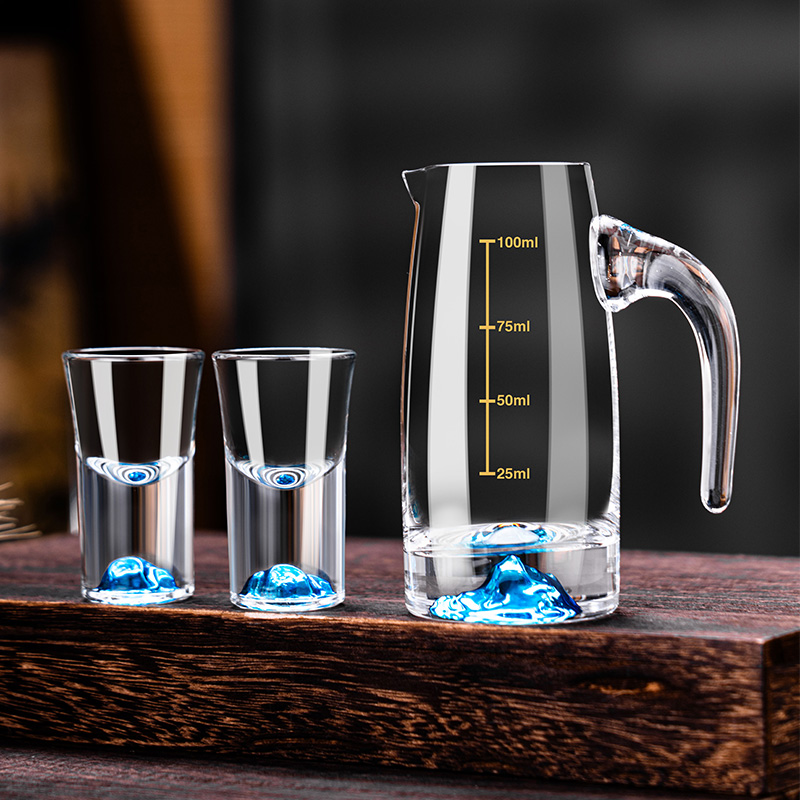 High-End Chinese Style Crystal - Wine Glass Set Crystal reseña y precio