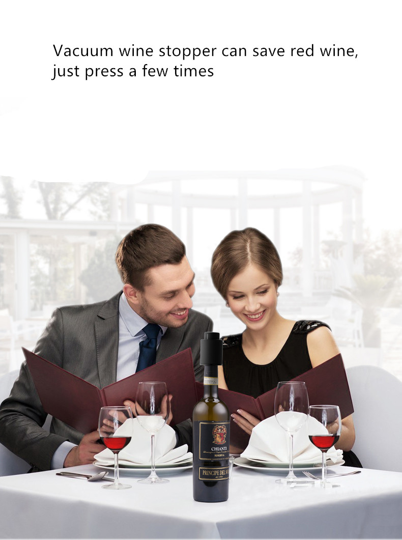 Youpin Plastic Vacuum Wine Bot - Wine Stopper Vacuum reseña y precio