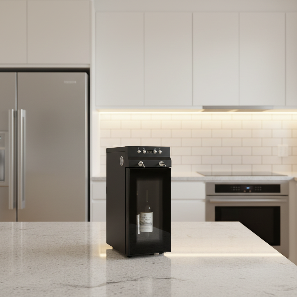 Luxury 2-Bottle Automatic Bar  - Wine & Beer Unlimited Spirits reseña y precio