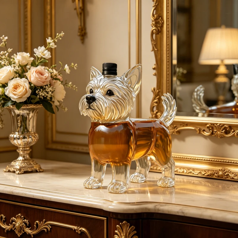 West Highland Terrier Dog Glas - Wine Beer Spirits reseña y precio