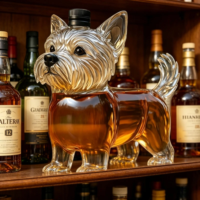 West Highland Terrier Dog Glas - Wine Beer Spirits reseña y precio