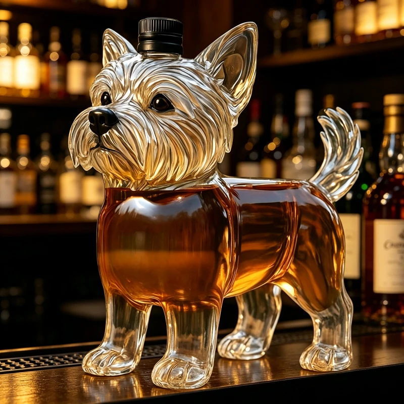 West Highland Terrier Dog Glas - Wine Beer Spirits reseña y precio
