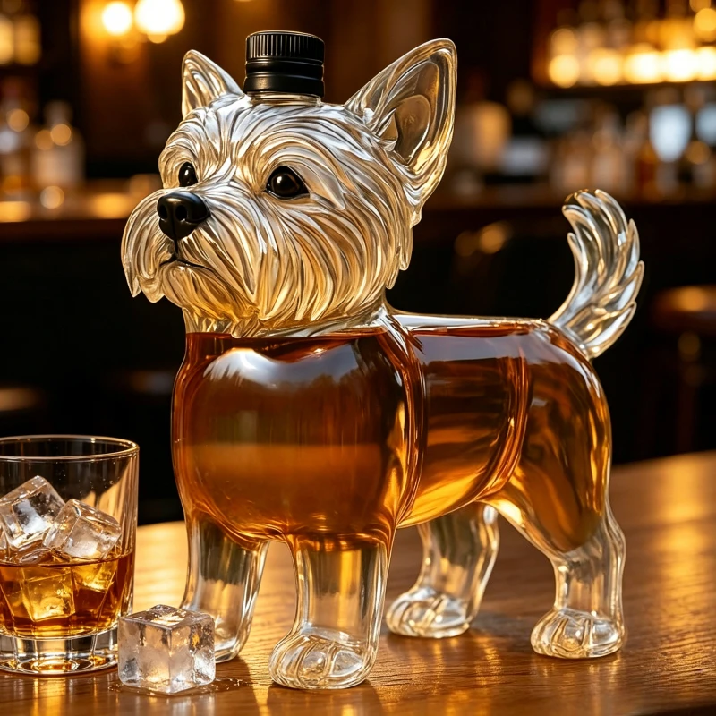 West Highland Terrier Dog Glas - Wine Beer Spirits reseña y precio
