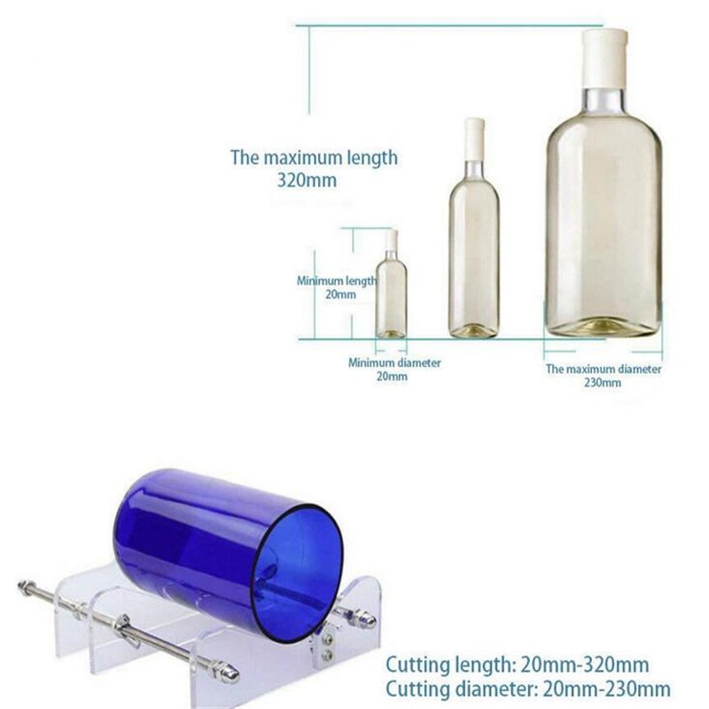 Glass Bottle Cutter Machine To - Wine Beer Spirits reseña y precio