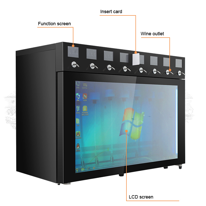 Electric 8-Bottle Wine and Bev - Wine & Beer Unlimited Spirits reseña y precio