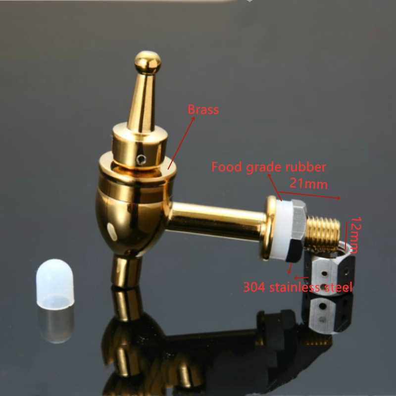 Copper Wine Barrel Spigot Beve - Wine Beer House reseña y precio