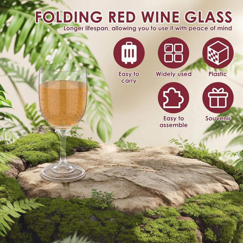 RV Portable Wine Glass Goblet  - Wine & Beer Unlimited Spirits reseña y precio