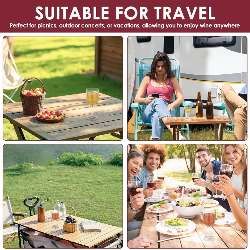 RV Portable Wine Glass Goblet  - Wine & Beer Unlimited Spirits reseña y precio
