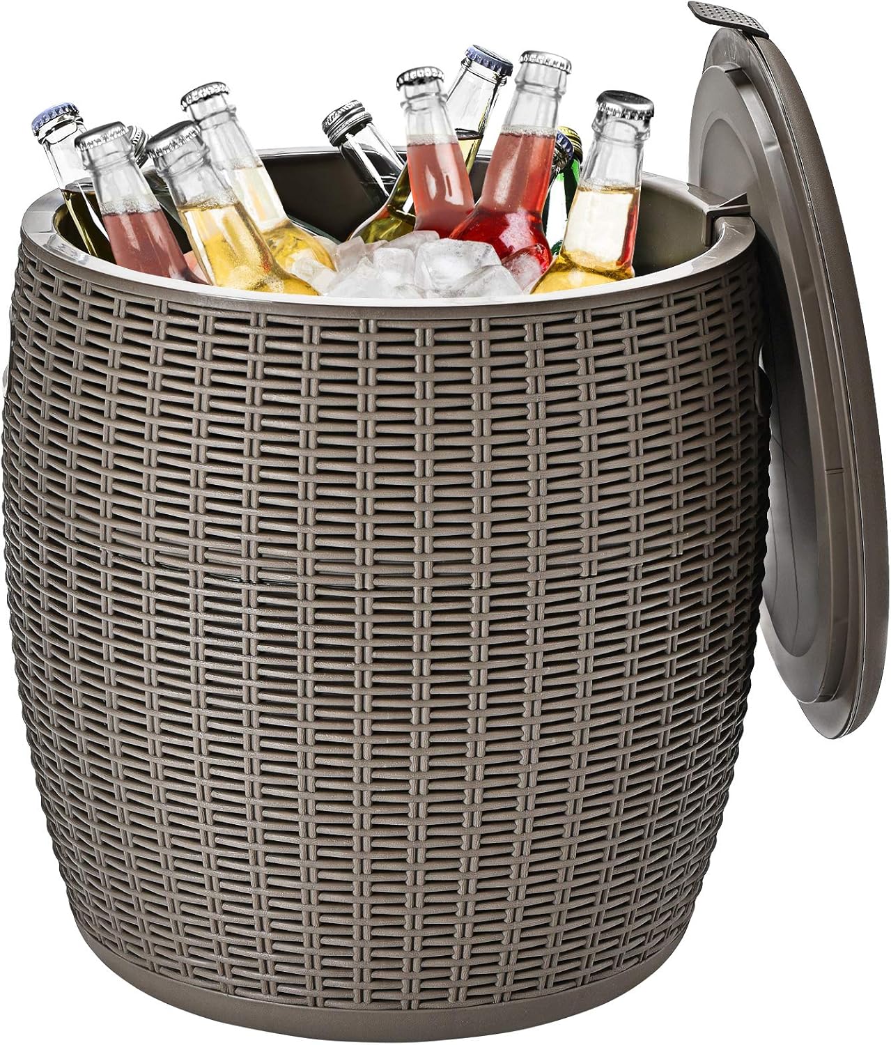 9.5 Gallon Wicker Ice Cooler,  - Wine Beer Images reseña y precio