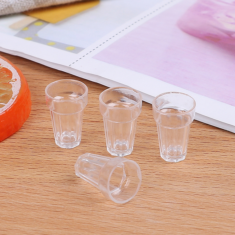4Pcs/Lot Transparent Miniature - Wine Y Beer reseña y precio