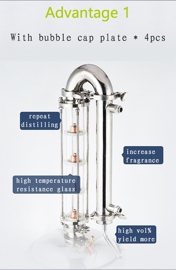 22L Electric Distiller Alcohol - Wine Beer Distillation reseña y precio