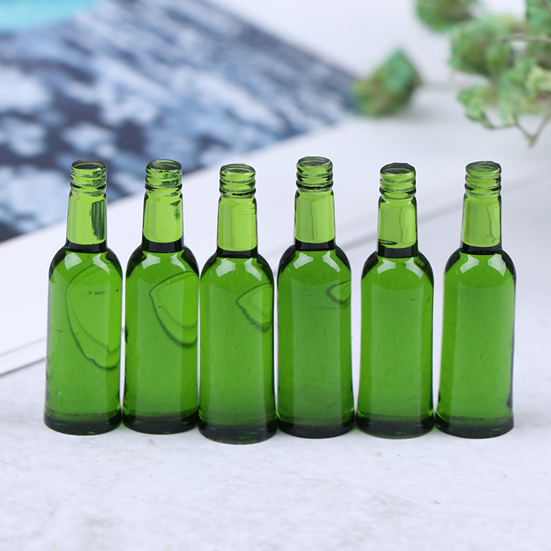 6pcs 1:12 Dollhouse Miniature  - Wine Y Beer reseña y precio