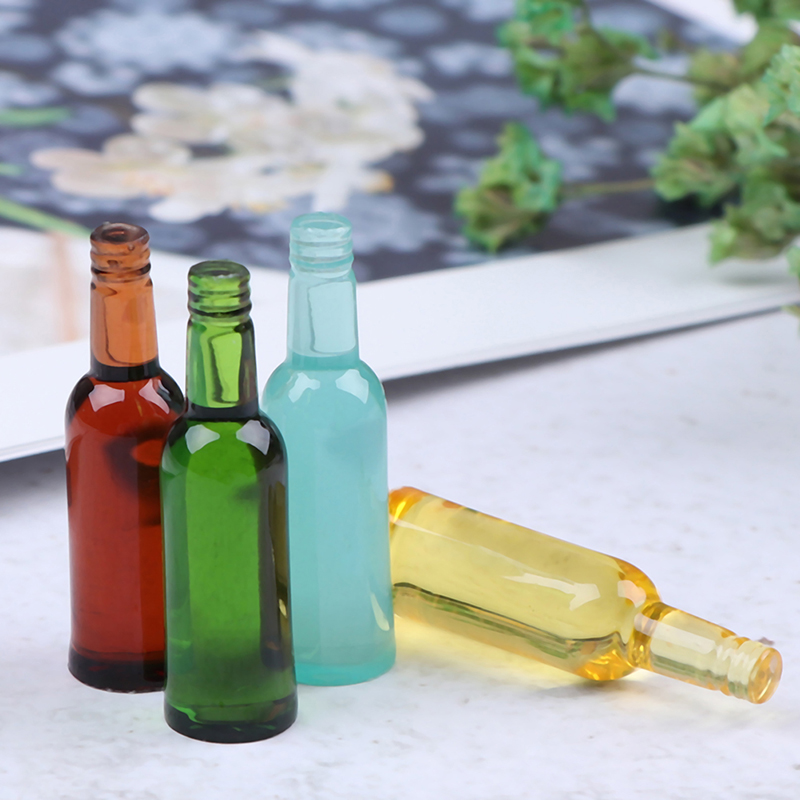 6pcs 1:12 Dollhouse Miniature  - Wine Y Beer reseña y precio