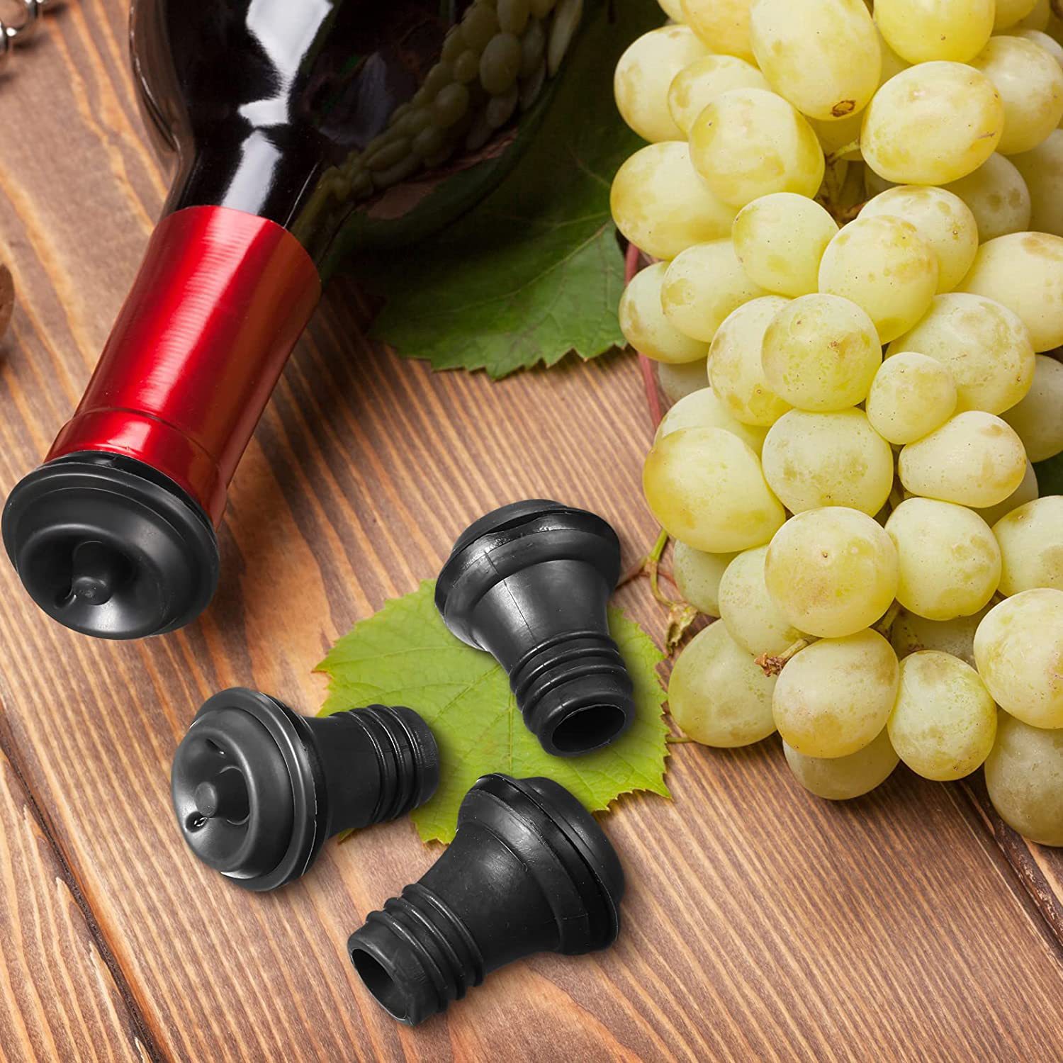Wine Vacuum Pump Manual Vacuum - Wine Stopper Vacuum reseña y precio
