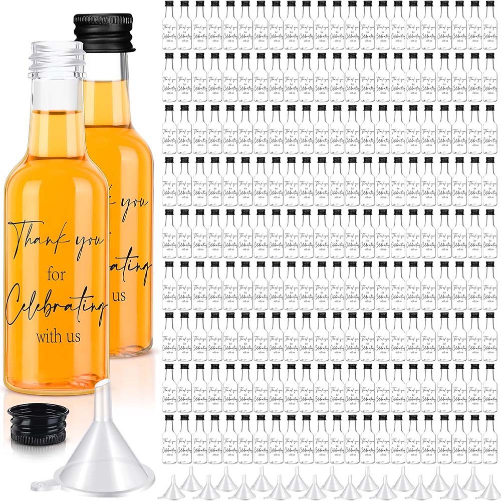 50ml 1.7oz Mini Liquor Bottles - Wine Beer Liquor reseña y precio