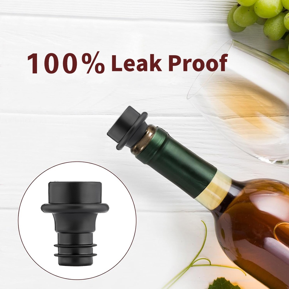 WOTOR Wine Stoppers ABS Plasti - Wine Stopper Vacuum reseña y precio