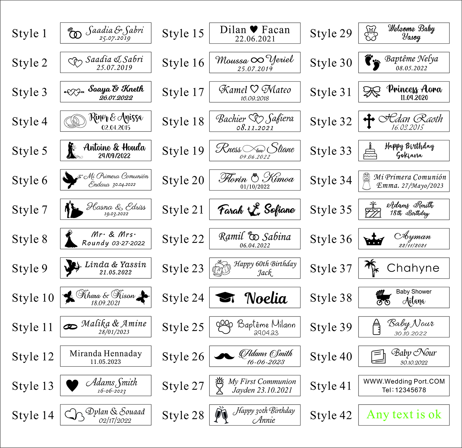 50*Personalized Beer/Wine Bott - Wine Beer House reseña y precio