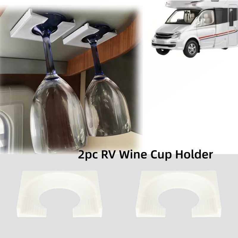 2pc RV Campervan Wine Cup Hold - Wine & Beer Unlimited Spirits reseña y precio