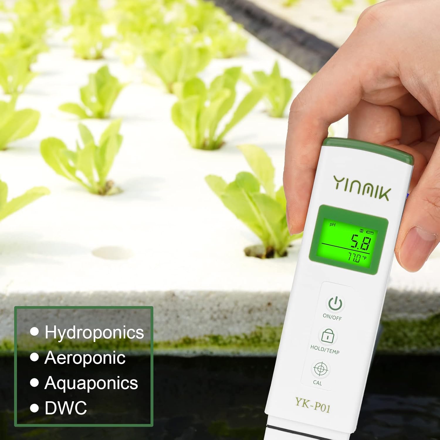 pH Meter Tester for Water Hydr - Wine Beer Spa reseña y precio
