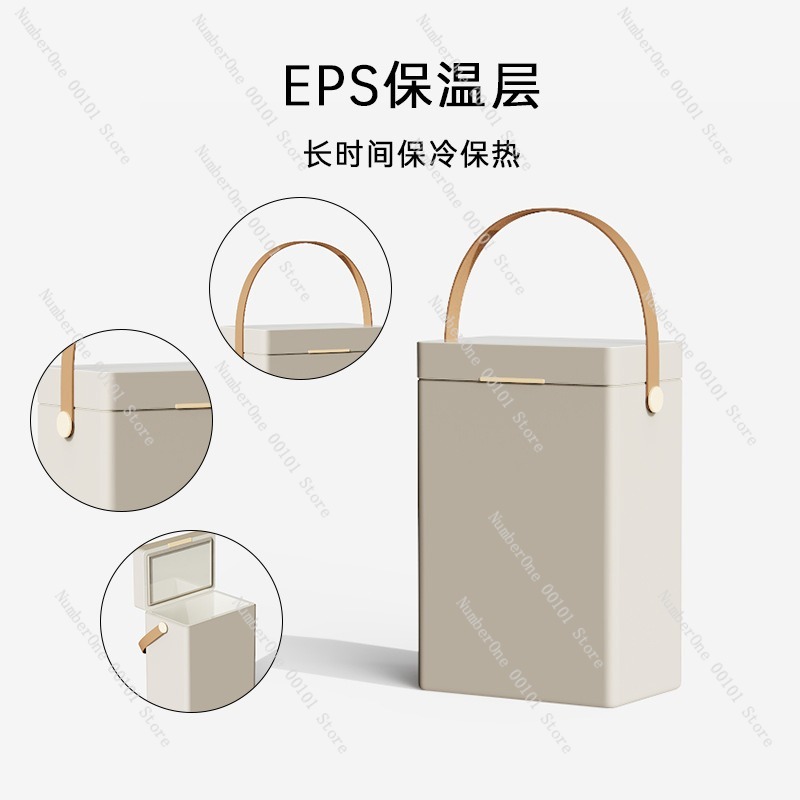 Portable long cylindrical liqu - Wine Beer Spirits reseña y precio