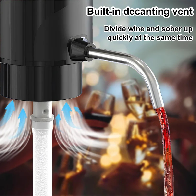 Intelligent Wine Aerator Dispe - Wine Beer Liquor reseña y precio