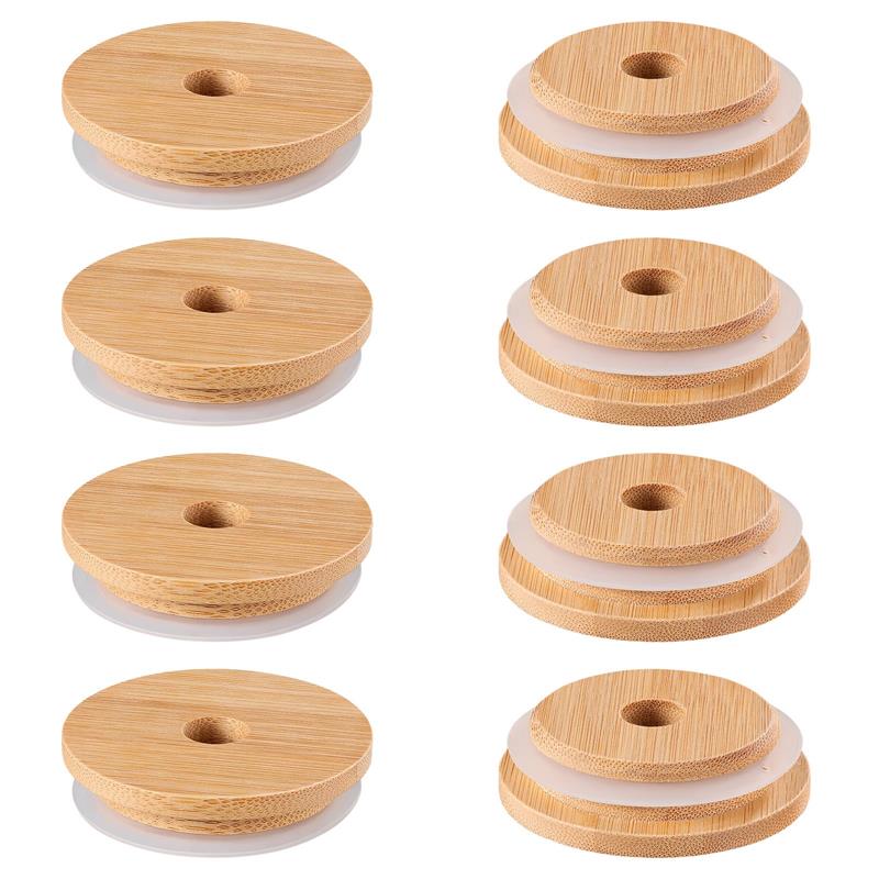 Jar Lids Straw Lid With Glass  - Wine Beer Spirits reseña y precio