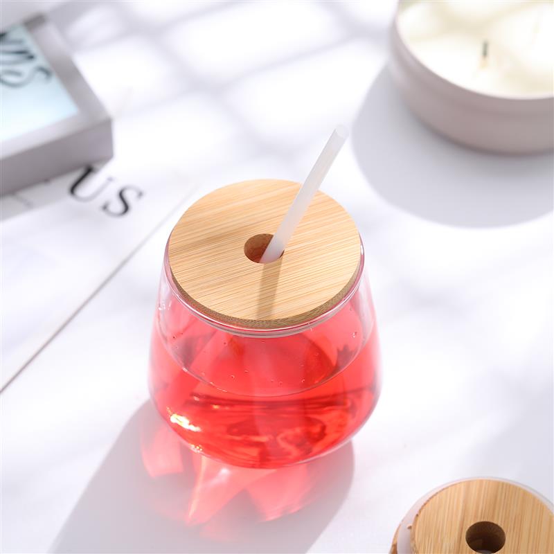Jar Lids Straw Lid With Glass  - Wine Beer Spirits reseña y precio