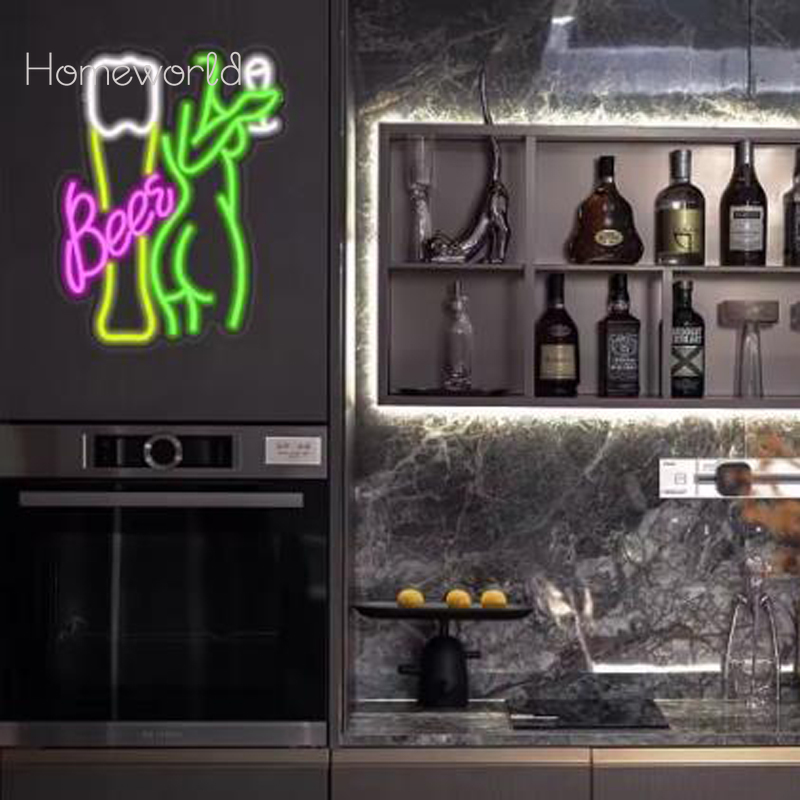 Beer Women's Body Neon Light s - Wine In Beer Store reseña y precio