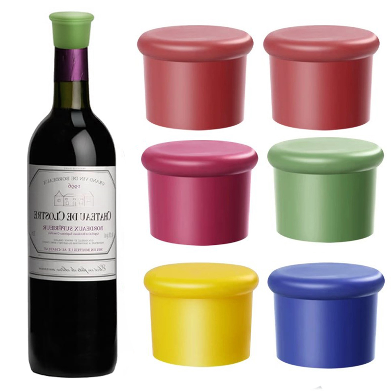 1/5pcs Wine Stoppers Reusable  - Wine Beer Spirits reseña y precio